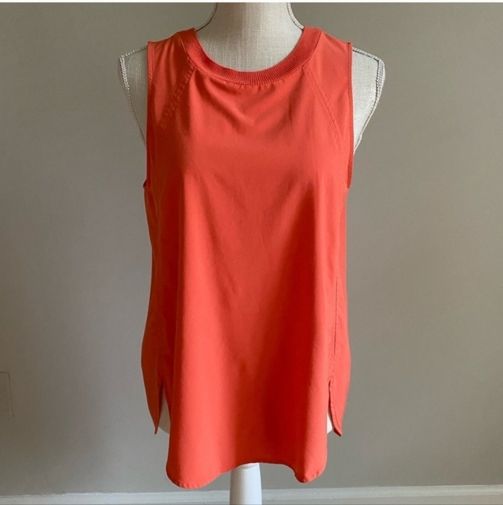 Athleta Zephry Tank Top Orange Size XXS